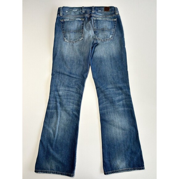 Y2K Lucky Brand by Gene Montesano Low Rise Jeans Womens 6/28 Bootcut Denim - Picture 2 of 11